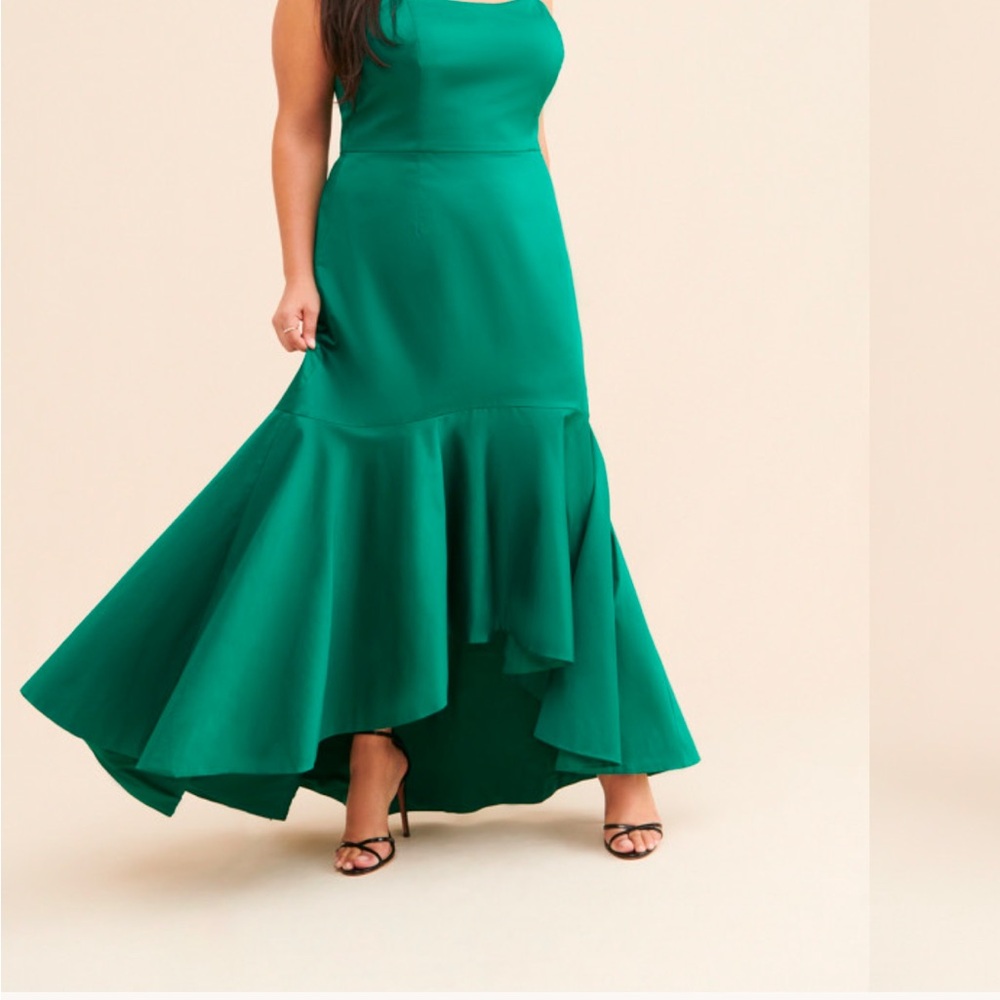 Hutch Green Midi Dress